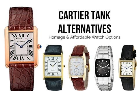 cheaper brand than cartier|cartier tank vs homage watch.